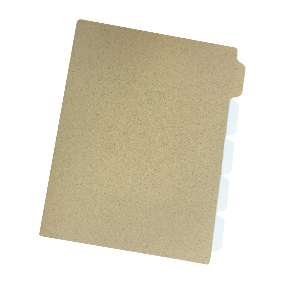 Wheat Fibre 4 Compartment L Folder