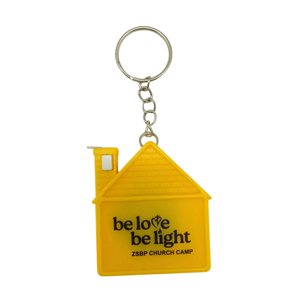 Customised House Keychain With Tape Measure (Preorder)