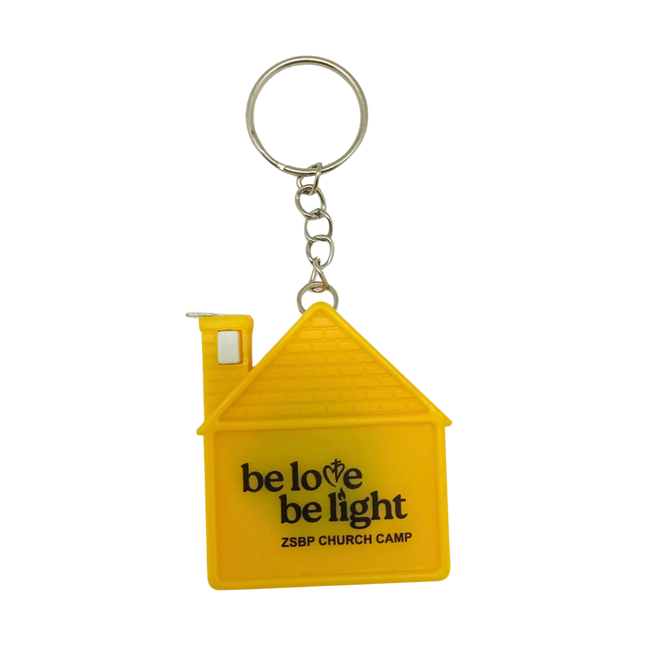 Customised House Keychain With Tape Measure (Preorder)