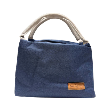Customised Dual-Coloured Waterproof Canvas Lunch Bag (Preorder)