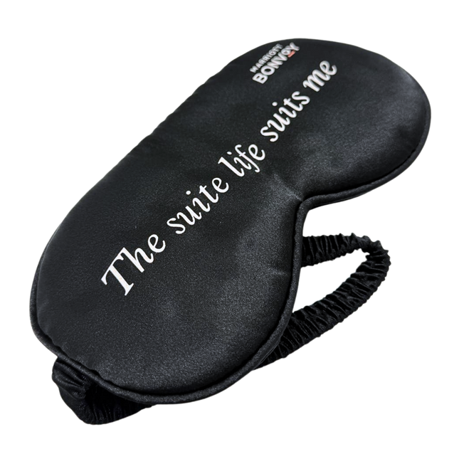 Customised Eye Mask with Drawstring Pouch (Preorder)