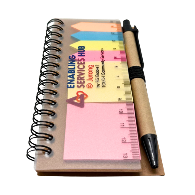Customised Sticky Note Set In Ruler Design (Preorder)