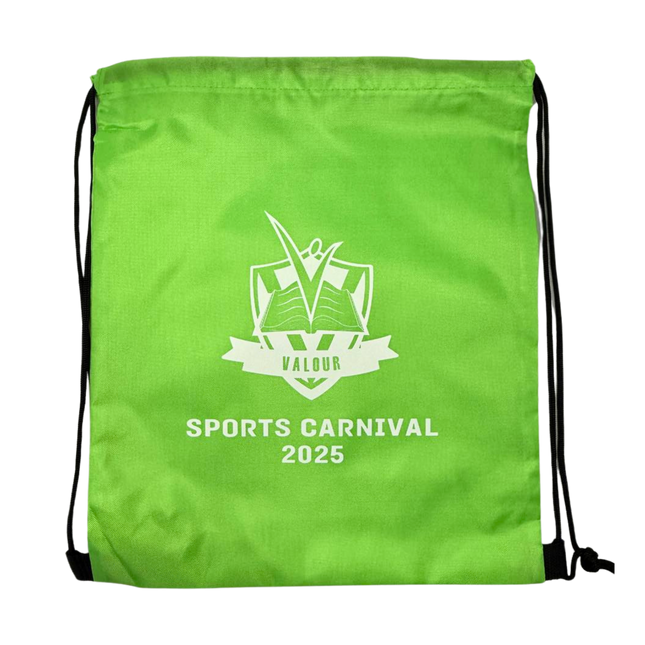 Customised Drawstring Nylon Sports Bag (Preorder)