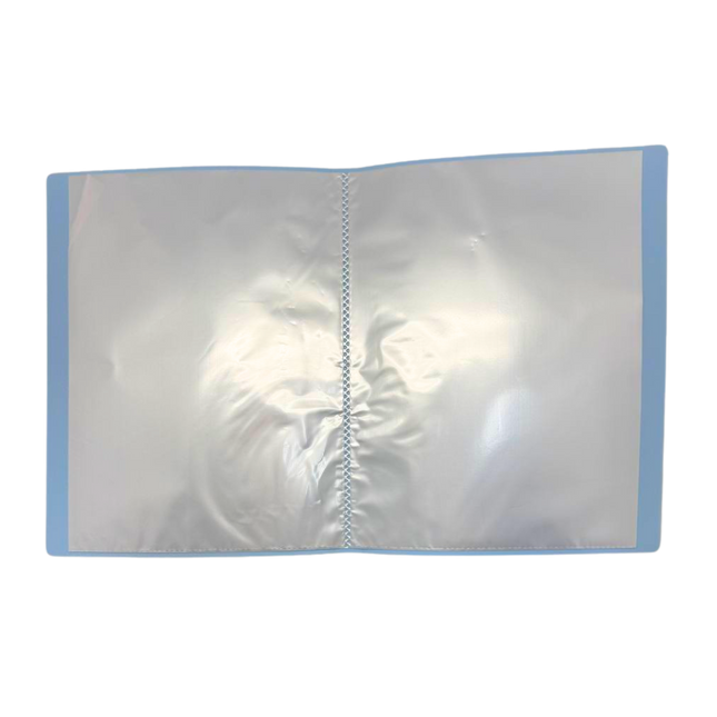 Customised Clear Book File Folder (40 Pockets) (Preorder)
