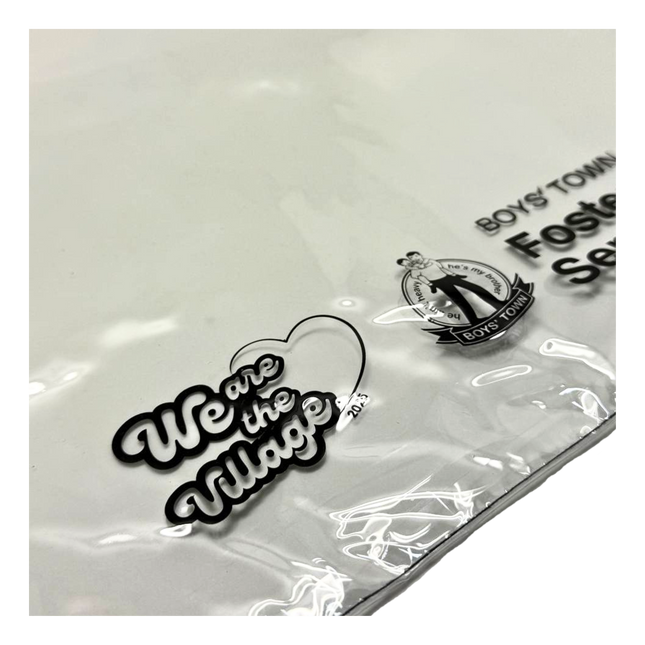 Customised Transparent Drawstring Backpack (Preorder)