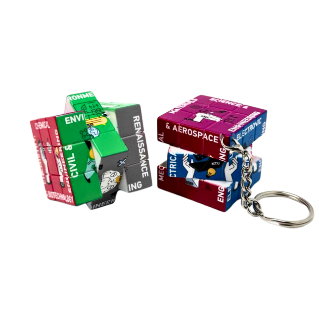 Customised Keychain Rubik's Cube (Preorder)