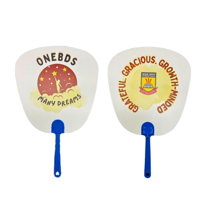 Customised Plastic Fan (Preorder)
