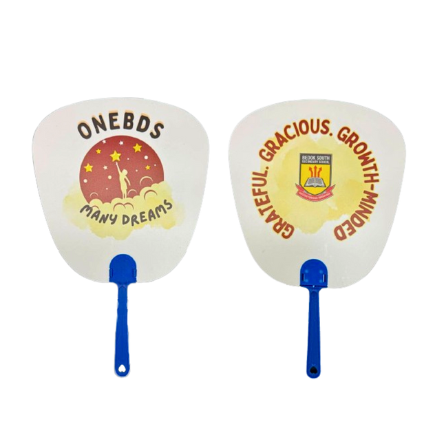 Customised Plastic Fan (Preorder)