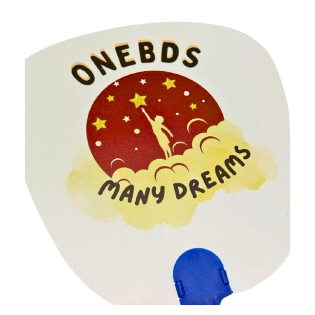 Customised Plastic Fan (Preorder)