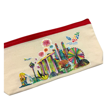 Customised Canvas Fabric Pencil Case (Preorder)