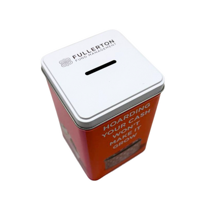 Customised Metal Tin Coin Bank (Preorder)