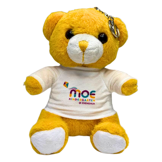 Customised 10cm Graduation Bear with Keychain (Preorder)