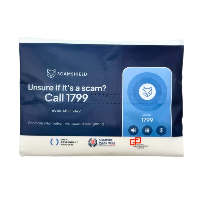 Customised 30 Sheets Tissue Packet (Preorder)
