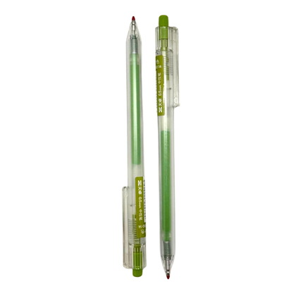Customised 0.5mm Green Gel Pen (Preorder)