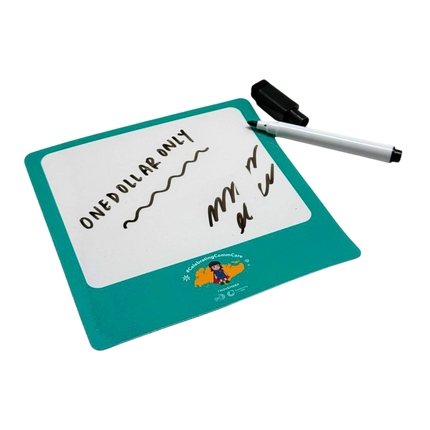 Customised Magnetic Whiteboard with Marker (Preorder)