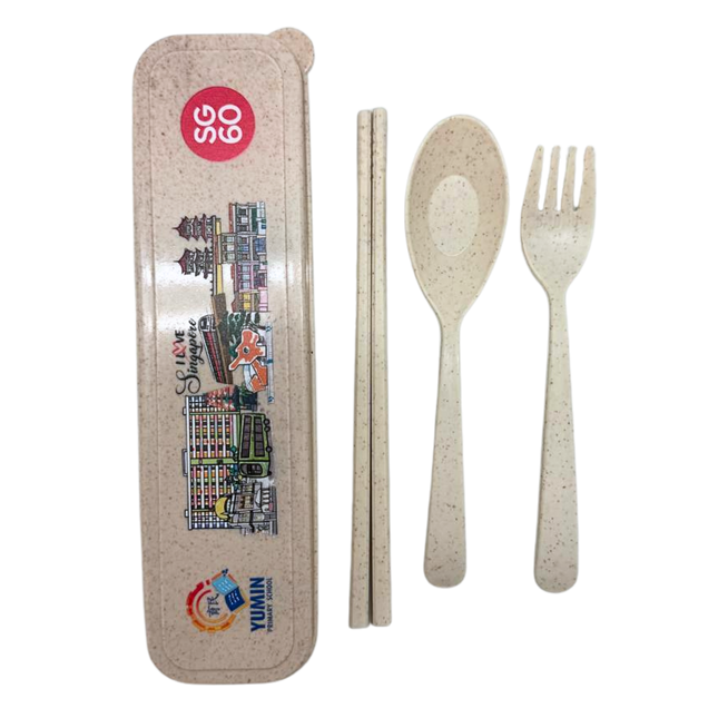 Customised Eco-Friendly Cutlery Set (Preorder)