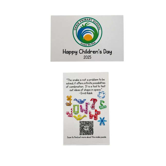 Customised Snake Puzzle with Card Set (Preorder)