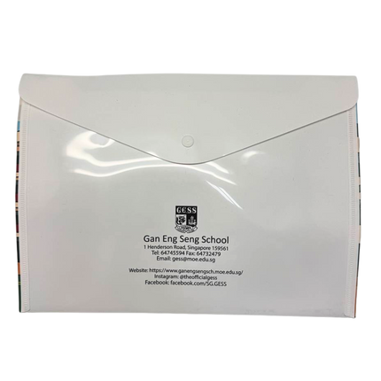 Customised A4 Button Folder (Preorder)