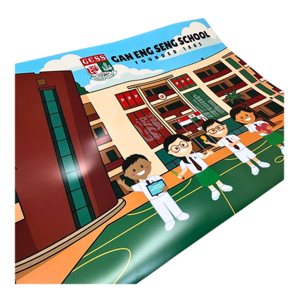 Customised A4 Button Folder (Preorder)