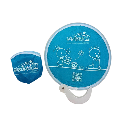 Customised Foldable Fan with Pouch (Preorder)