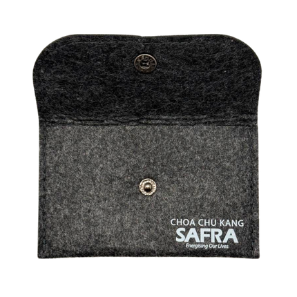 Customised Eco Felt Card Wallet (Preorder)
