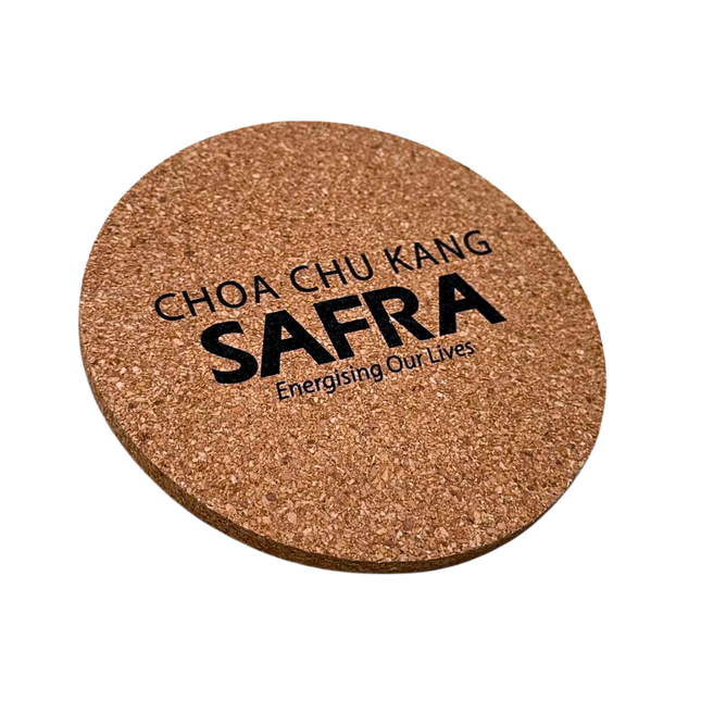 Customised Straight Edge Cork Coasters (Preorder)