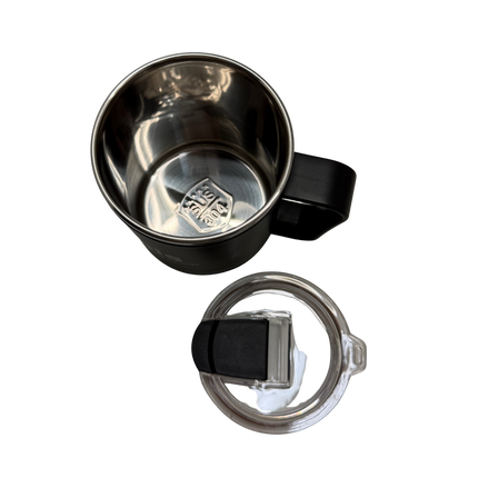 Customised Double Walled Stainless Steel Coffee Cup (Preorder)