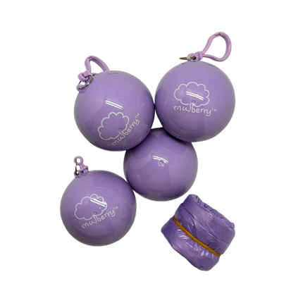 Customised Portable Raincoat in Hollow Ball (Preorder)