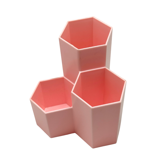Customised Honeycomb-Shaped Pen Holder