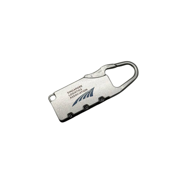 Customised 3-Digit Combination Luggage Lock (Cr-02B) (Preorder)