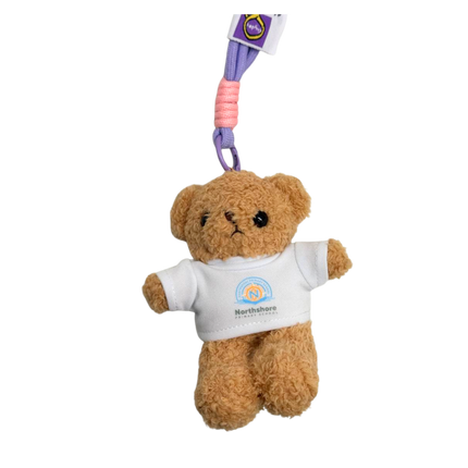 Customised 12cm Bear with Shirt Keychain (Preorder)