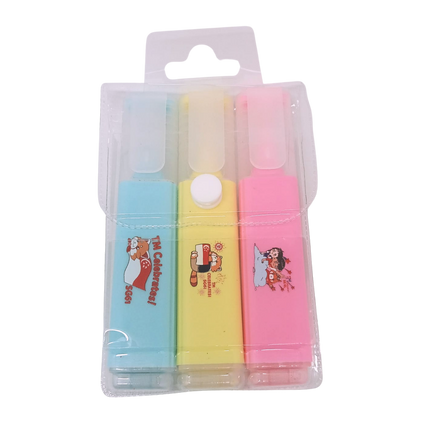 Customised Set of 3 highlighters (Preorder)
