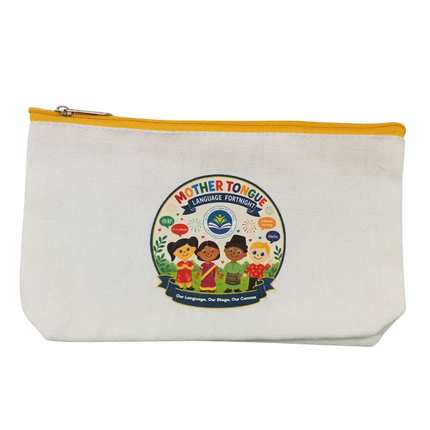 Customised Premium Canvas Fabric Pencil Case (Preorder)
