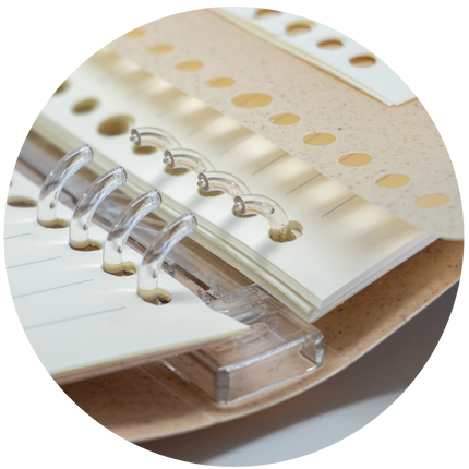 Wheat Fibre Refillable Notebook