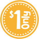 Onedollaronly store logo