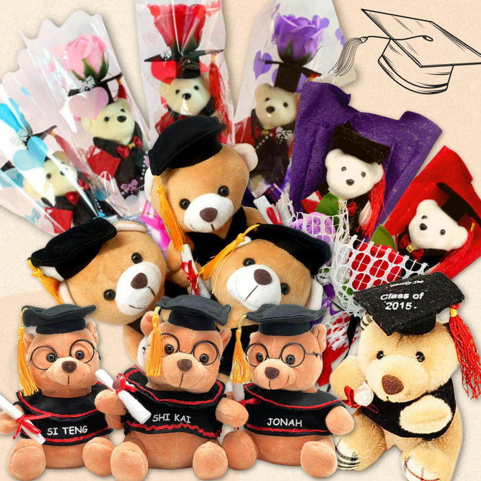 Personalized Graduation Bears in Singapore One Dollar Only