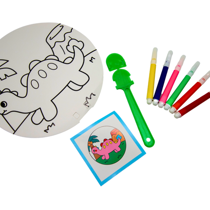 DIY Colouring Fan