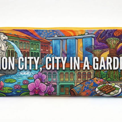 Premium Canvas Fabric Pencil Case