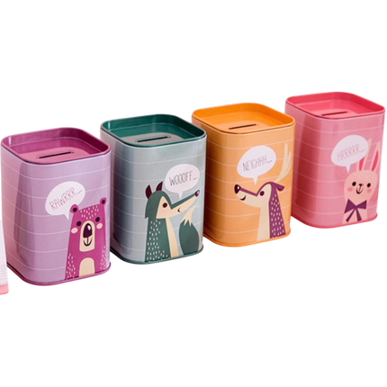Animal Design Coin Box