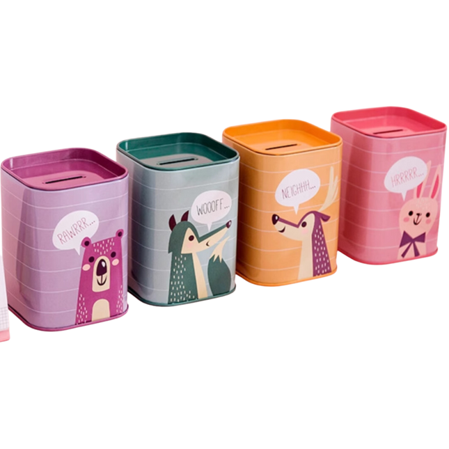 Animal Design Coin Box