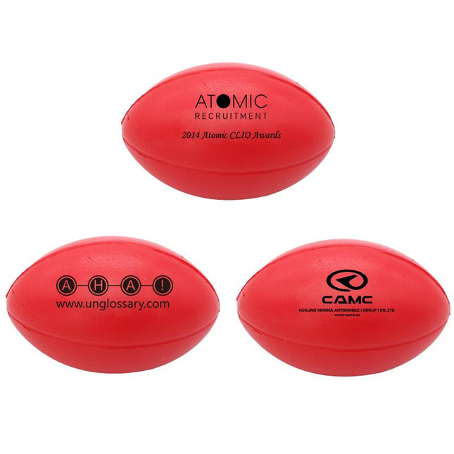Glossy Rugby Design Stress Ball IWG FC One Dollar Only