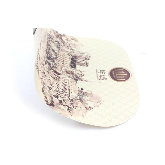 Small Rivet Handle Plastic Fan IWG FC One Dollar Only