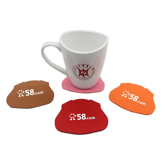 Cute Piggy Felt Coasters IWG FC One Dollar Only