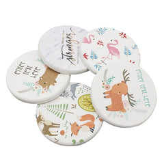 Round Clay Coasters One Dollar Only