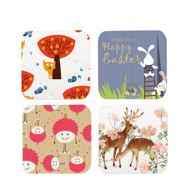Square Clay Coasters IWG FC One Dollar Only