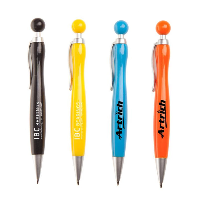 Ballpoint Pen With Spherical Push Button One Dollar Only
