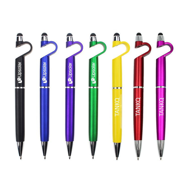 Dual-Use Ballpoint Pen With Mobile Phone Bracket One Dollar Only