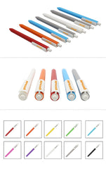 Gel Pen With White Clip One Dollar Only