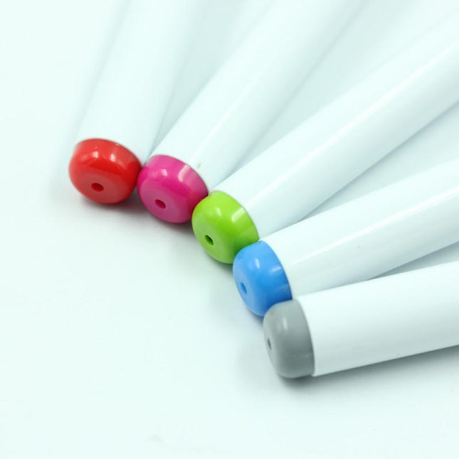 Gel Pen With Removable Cap And Coloured Clip One Dollar Only