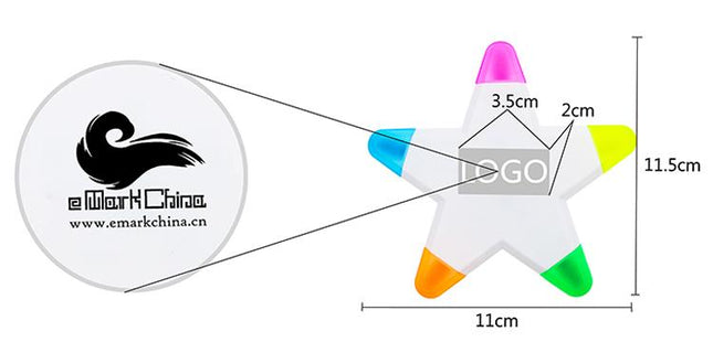 Starfish Highlighter One Dollar Only
